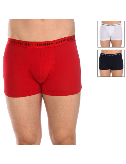 imagem de Pack 3 Boxers Homem Branco-Vermelho-Preto1