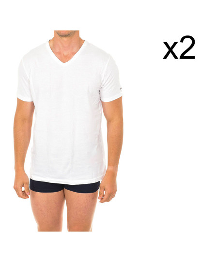 imagem de Pack 2 T-shirts Homem Branco1