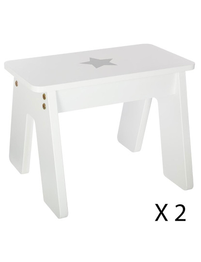 imagem de Mesa Infantil Com 2 Bancos4