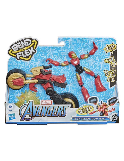 imagem de Avengers Bend And Flex Rider Iron Man F02445L01