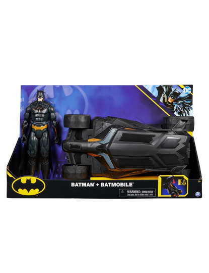 imagem de Batman Batmóvel + Figura 30Cm 60646281