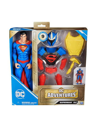 imagem de Dc Comics Figura Superman 30Cm E Acesso. 60679571