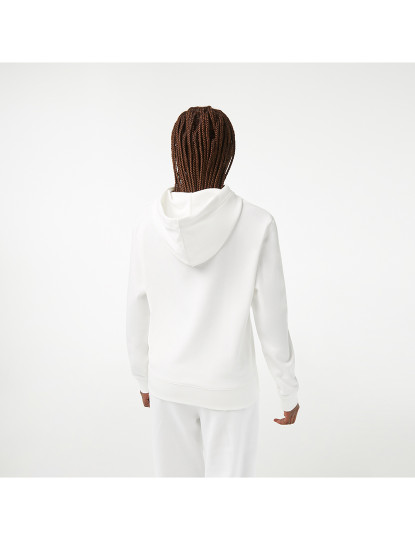 imagem de Sweatshirt Com Capuz Para Mulher. Branco4