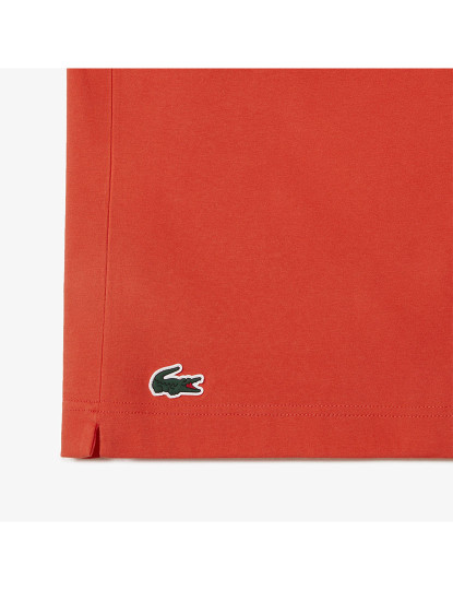 imagem de T-Shirt De Homem Lacoste Tennis X Novak Djokovic Coral2