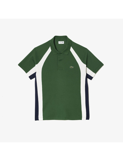 imagem de Polo De Homem Verde Azul Marinho Ecru1