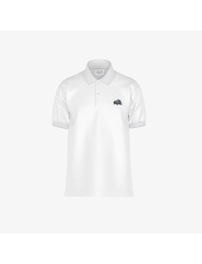 imagem de Polo De Homem Lacoste X Netflix Bridgerton Branco2