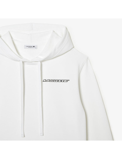 imagem de Sweatshirt Com Capuz Para Mulher. Branco8