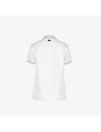 imagem de Polo De Mulher Lacoste X Netflix Sex Education Branco3