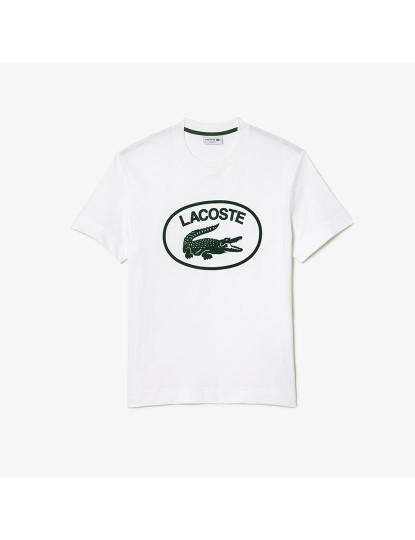 imagem de T-Shirt De Homem Branco Verde1