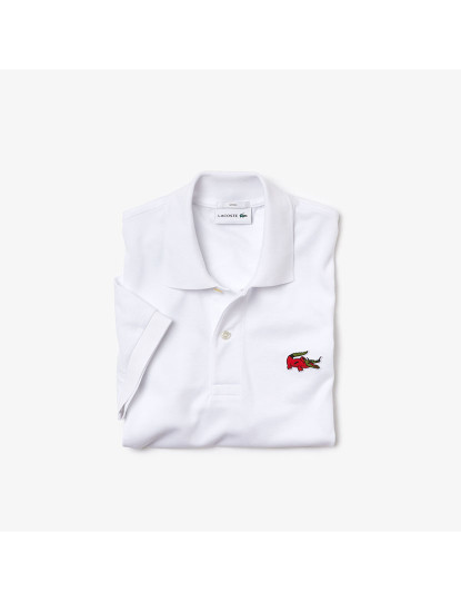 imagem de Polo De Homem Lacoste X Netflix Money Heist Branco1