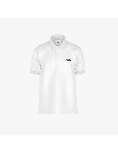 imagem de Polo De Homem Lacoste X Netflix Serie Lupin Branco2