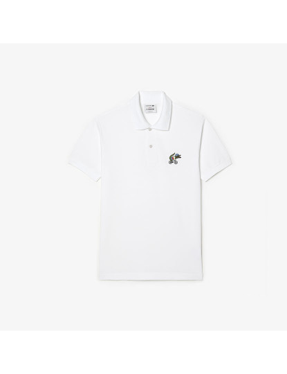 imagem de Polo De Homem Lacoste X Netflix Sex Education Branco1