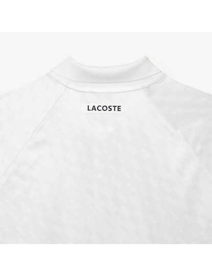 imagem de Polo De Homem Lacoste X Novak Djokovic Branco Branco3