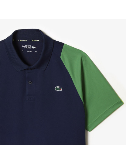 imagem de Polo De Homem Azul Marinho Verde Estragão2