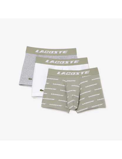 imagem de Pack 3 Boxers De Homem Lychen Argent Chine Branco1