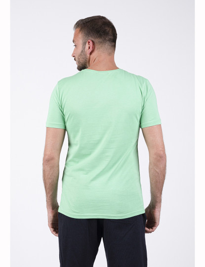 imagem de T-Shirt Homem Verde Pistacho4