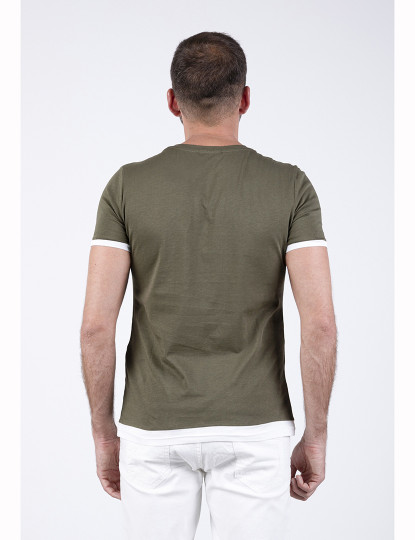 imagem de T-Shirt Homem Verde4