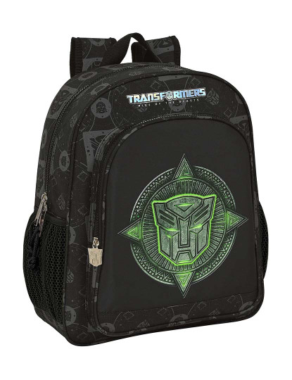 imagem de Mochila Escolar Transformers Preto1