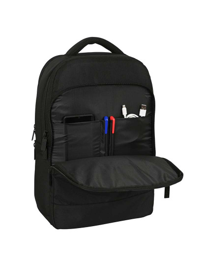 imagem de Mochila Para Portátil E Tablet Com Saída Usb Marvel Preto3