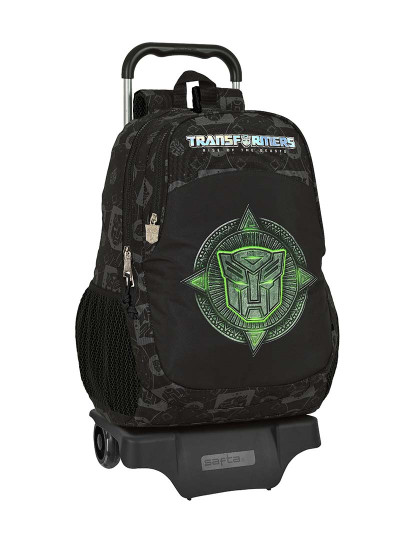 imagem de Mochila Escolar Com Rodas Transformers1