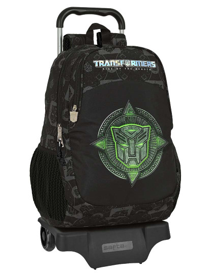 imagem de Mochila Escolar Com Rodas Transformers2