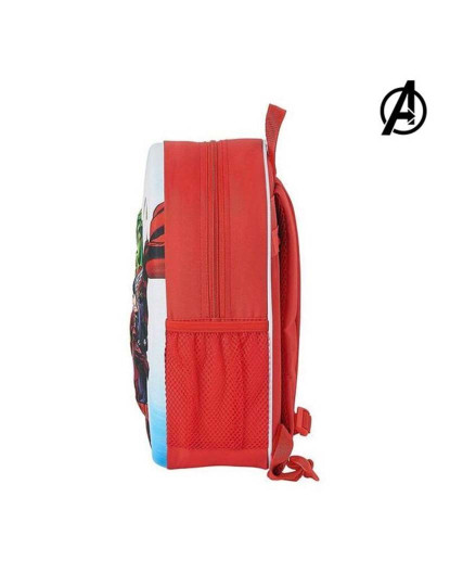 imagem de Mochila Infantil 3D The Avengers Vermelho3