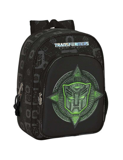 imagem de Mochila Escolar Transformers Preto1