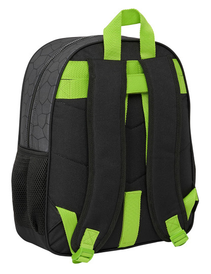 imagem de Mochila escolar Teenage Mutant Ninja Turtles preto cinza 32 x 38 x 12 cm2