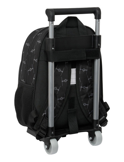 imagem de Mochila escolar com rodas Star Wars The Fighter Preto 27 x 33 x 10 cm2