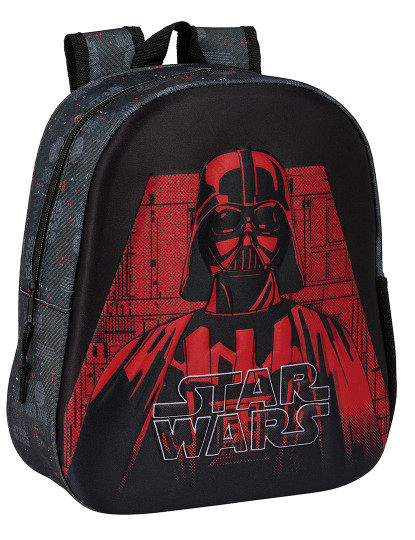 imagem de Bolsa infantil Star Wars Preto 27 x 33 x 10 cm Modelo 3D1