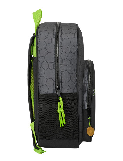 imagem de Mochila escolar Teenage Mutant Ninja Turtles preto cinza 33 x 42 x 14 cm3