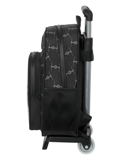 imagem de Mochila escolar com rodas Star Wars The Fighter Preto 27 x 33 x 10 cm3