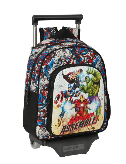 imagem de Mochila escolar com rodas The Avengers Forever Multicor 27 x 33 x 10 cm1