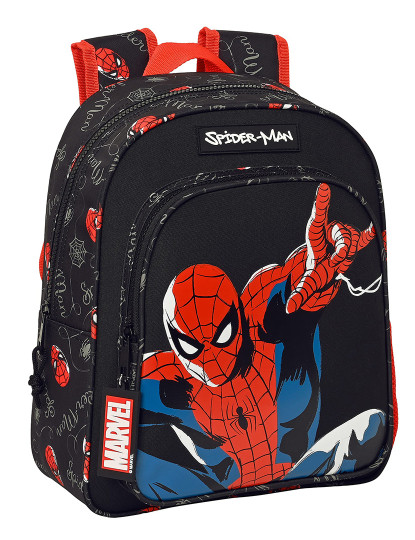 imagem de Bolsa infantil Spider-Man Hero Preto 27 x 33 x 10 cm1