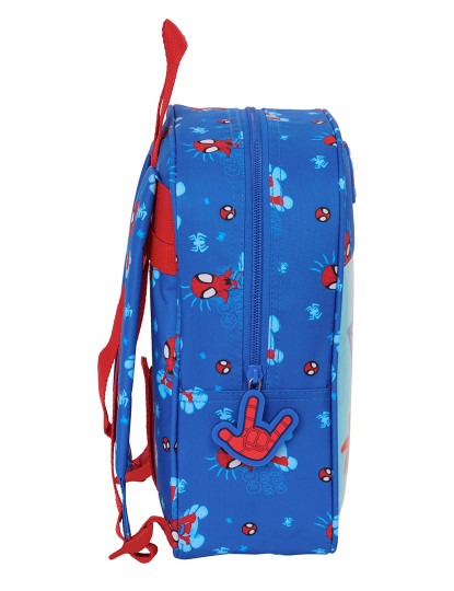 imagem de Bolsa infantil Homem-Aranha Azul 22 x 27 x 10 cm3