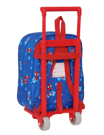 imagem de Mochila escolar com rodas Spidey Azul 22 x 27 x 10 cm2