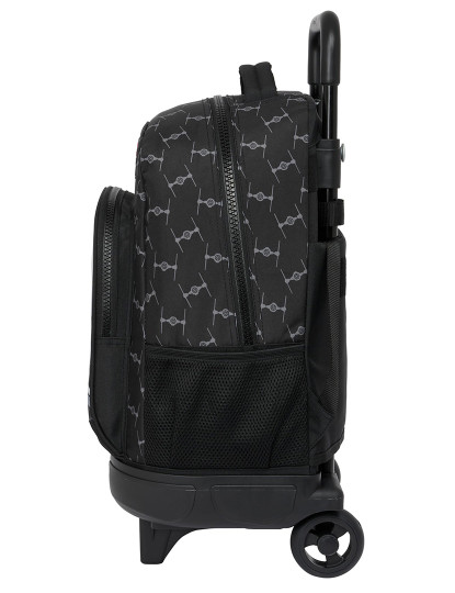 imagem de Mochila escolar com rodas Star Wars The Fighter Preto 33 x 45 x 22 cm3