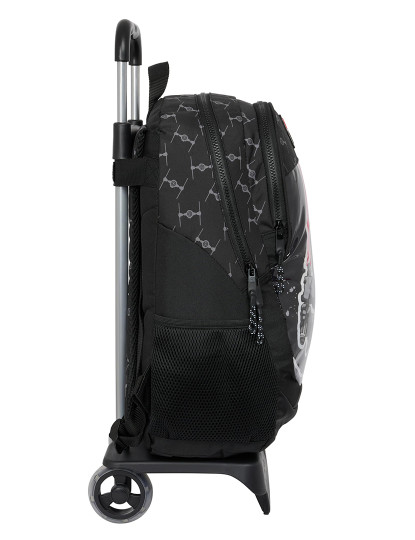 imagem de Mochila escolar com rodas Star Wars The Fighter Preto 32 x 44 x 16 cm3