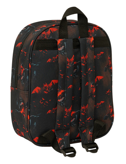 imagem de Mochila escolar Batman preta 22 x 27 x 10 cm Modelo 3D2