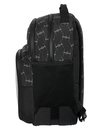 imagem de Mochila escolar Star Wars O lutador Preto 32 x 42 x 15 cm3