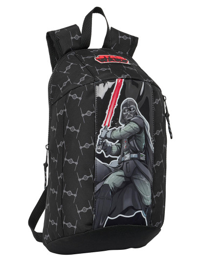 imagem de Mochila Star Wars O lutador Mini Preto 22 x 39 x 10 cm1