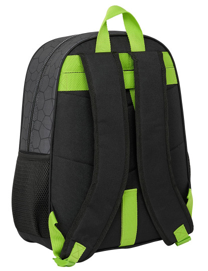 imagem de Mochila escolar Teenage Mutant Ninja Turtles preto cinza 33 x 42 x 14 cm2