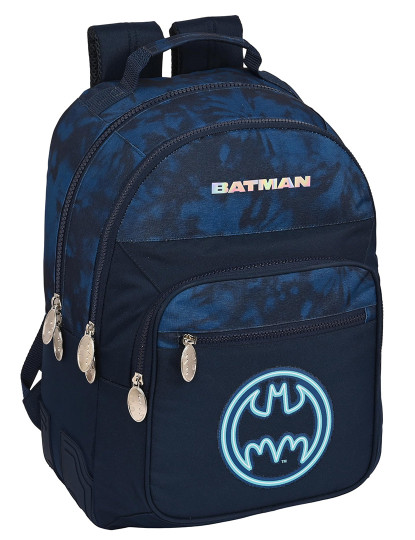 imagem de Mochila escolar Batman Legendary Azul marinho 32 x 42 x 15 cm1