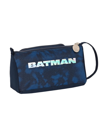 imagem de Estojo Escolar com Acessórios Batman Legendary Azul Marinho 20 x 11 x 8,5 cm (32 Peças)2