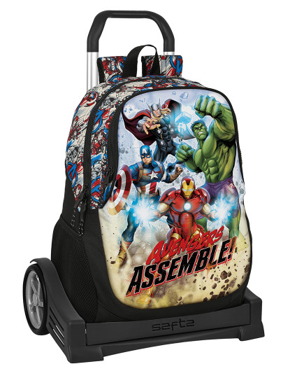 imagem de Mochila escolar com rodas The Avengers Forever Multicor 32 x 44 x 16 cm1