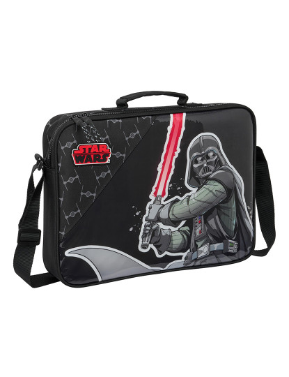 imagem de Mochila escolar Star Wars O lutador Preto 38 x 28 x 6 cm1