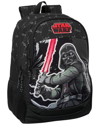 imagem de Mochila escolar Star Wars O lutador Preto 32 x 44 x 16 cm1