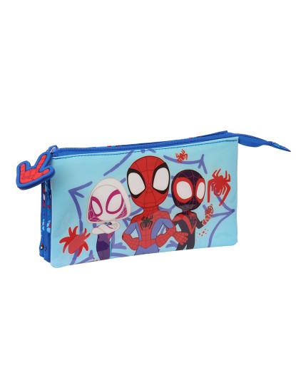 imagem de Mala de transporte dupla Spidey Azul 22 x 12 x 3 cm1