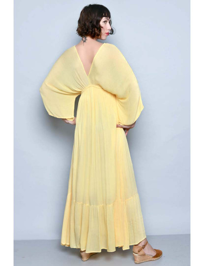 imagem de Vestido Senhora Amarelo2