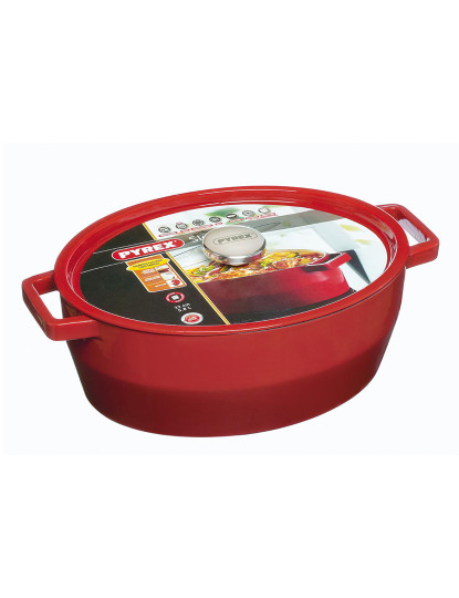 imagem de Caçarola Ovale 33 Rouge 5.8 L Slow Cook3